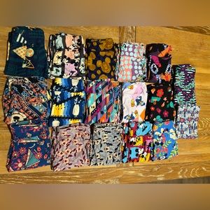 Tween Lularoe Disney Legging Lot
